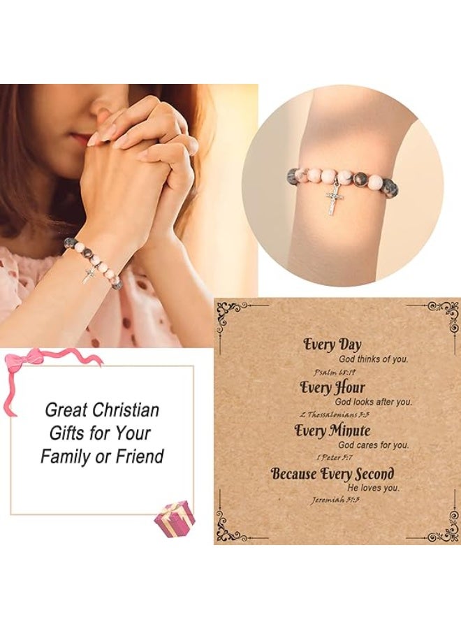 هدايا مسيحية للنساء، سوار الصليب الهدايا الدينية للنساء - Image 4